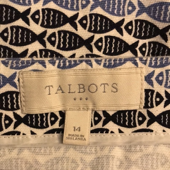 TALBOTS skirt mini summer size 14. Plus size - Picture 4 of 5